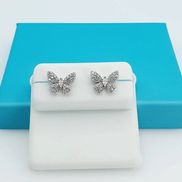 "925 Sterling Silver CZ Beautiful Earrings for Women, 1USPAR4156 - Picture 7 of 11